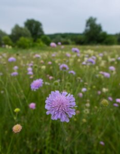 Knautia arvensis - Vue d'ensemble