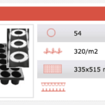 Plaque de bouturage rigide Quickpot QP 54 R