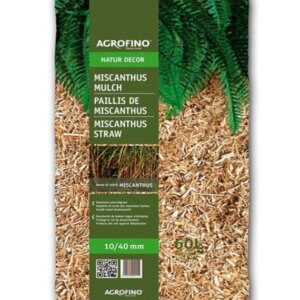 Paillis de miscanthus