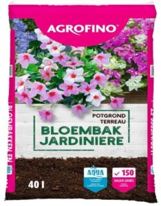 Terreau pour jardinières et plantes d'orangerie Agrofino