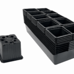 Pack 50 godets 7 cm + 5 clayettes